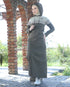 Misty Mud Detachable Hood Jilbab